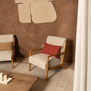 INKUZ Slim draadloos warmtekussen original koraal 30x60