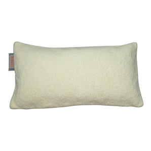 INKUZ Slim draadloos warmtekussen teddy wit 30x60